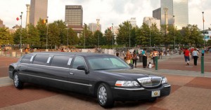 Limousine at Atlanta’s Centennial Park